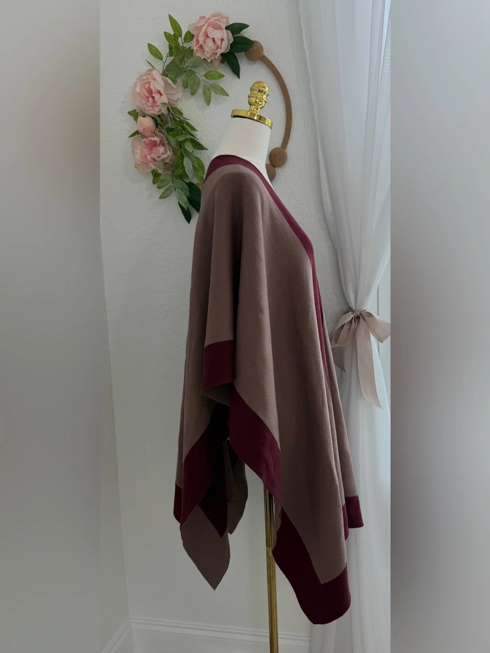 NEW Lululemon Bundle Up Wrap Merino Wool Spanish Oak & Savannah Colorway O/S
